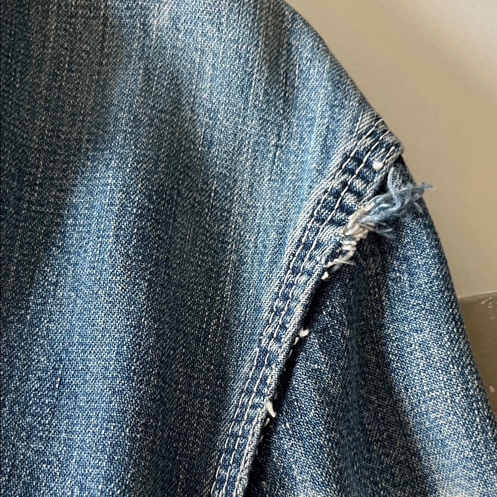 Rare! Vintage 1970s Wrangler Denim Chore Jacket - Picture 16 of 17
